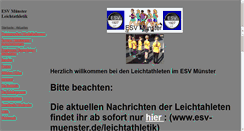 Desktop Screenshot of esv-muenster.istcool.de